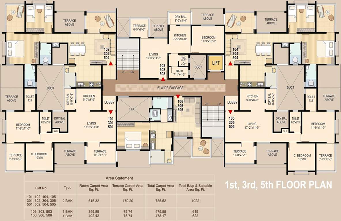 Images for Cluster Plan of ABC Swaraaj Avenue