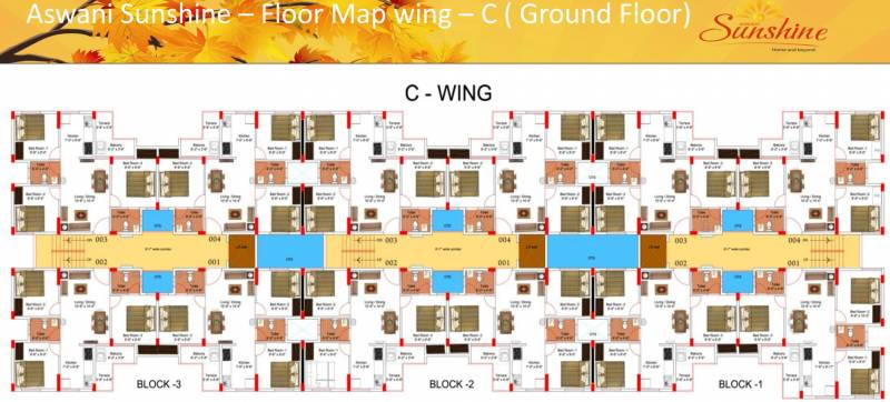  sunshine Images for Cluster Plan of Aswani Sunshine