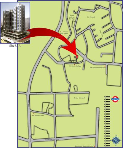  sai-suman Images for Location Plan of Sarah Sai Suman