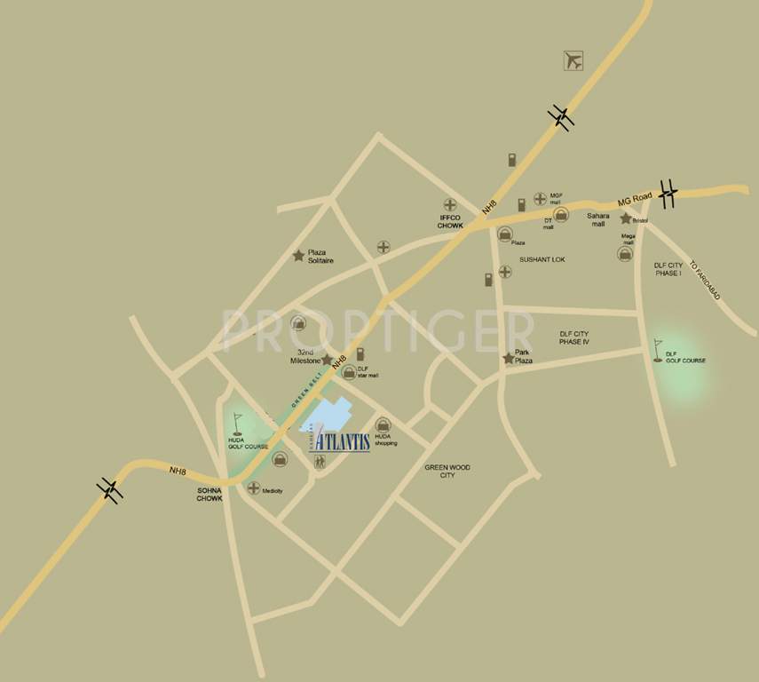  atlantis villas Images for Location Plan of Raheja Atlantis Villas