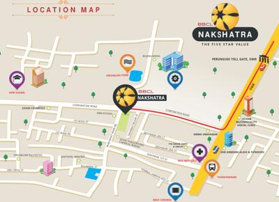 Images for Location Plan of BBCL Nakshatra nakshatra Images for Location Plan of BBCL Nakshatra