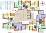  raj-vaibhavnx Cluster Plan Wing B For 3rd, 5th, 7th, 9th, 11th, 13th, 15th, 17th, 19th Floor