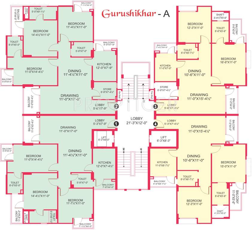 gurushikhar Images for Cluster Plan of Gurupragya Gurushikhar