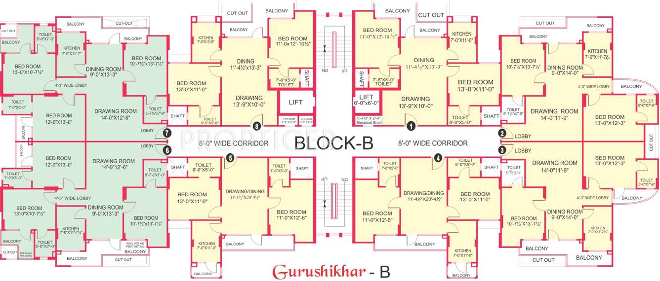 gurushikhar Images for Cluster Plan of Gurupragya Gurushikhar