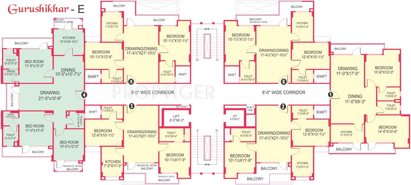gurushikhar Images for Cluster Plan of Gurupragya Gurushikhar