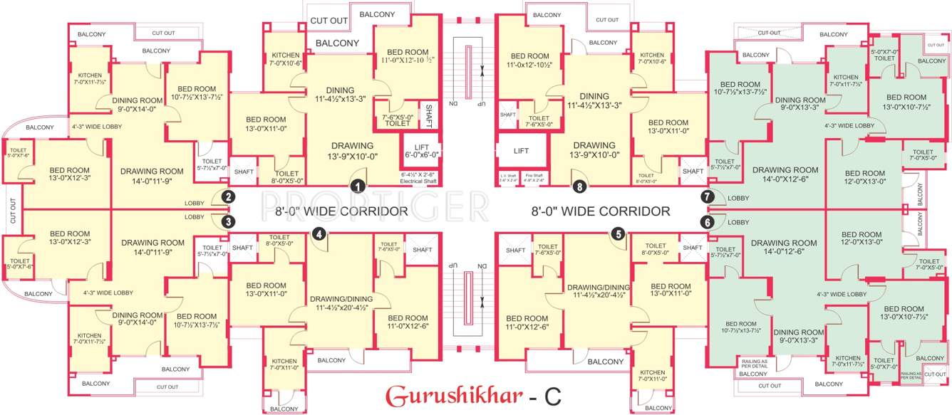 gurushikhar Images for Cluster Plan of Gurupragya Gurushikhar