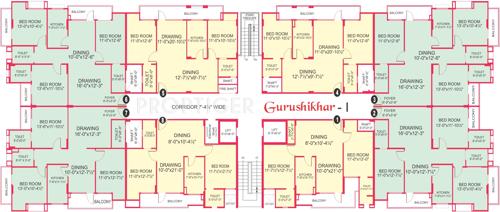  gurushikhar Images for Cluster Plan of Gurupragya Gurushikhar