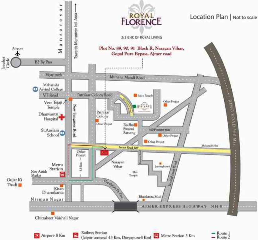  royal florence Images for Location Plan of Kotecha Royal Florence