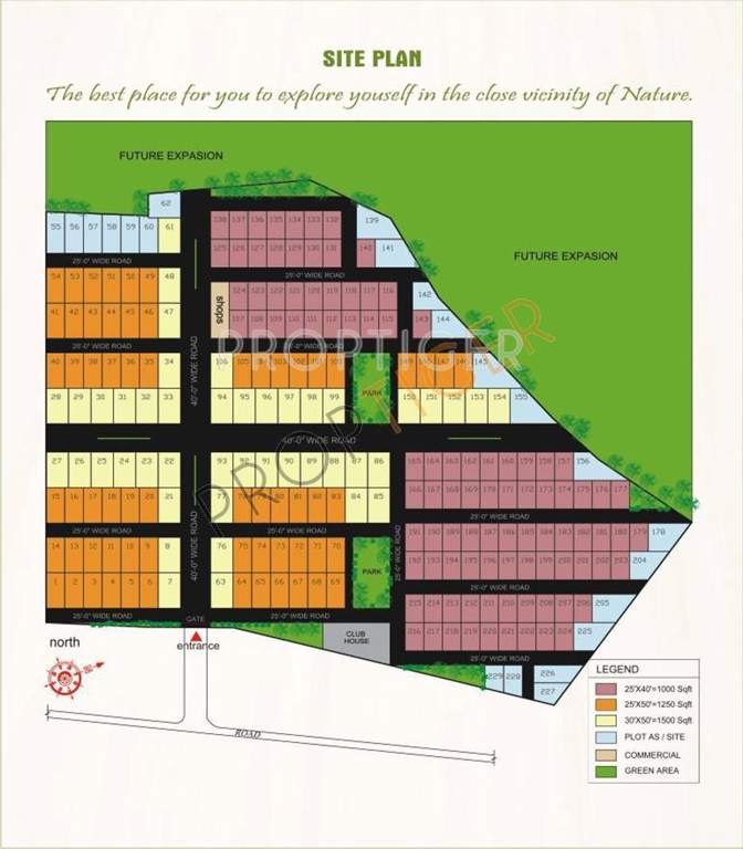 Magnus India Homes Garden Galaxia Layout Plan