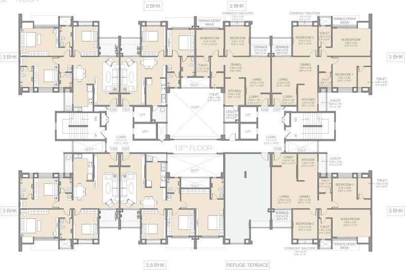 Images for Cluster Plan of Godrej Prana