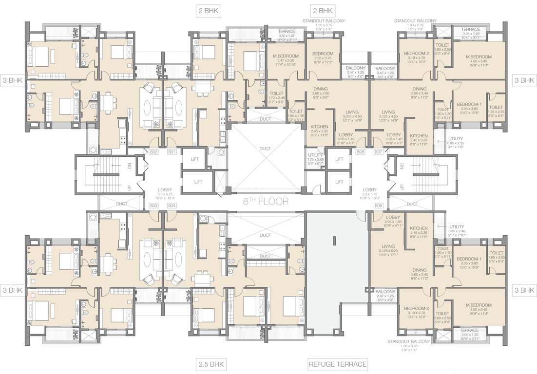 Images for Cluster Plan of Godrej Prana