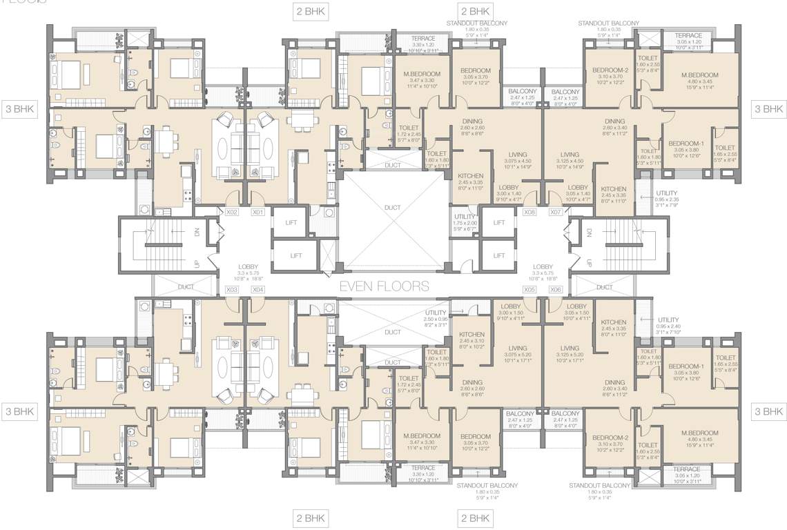 Images for Cluster Plan of Godrej Prana