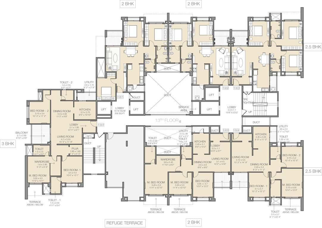 Images for Cluster Plan of Godrej Prana