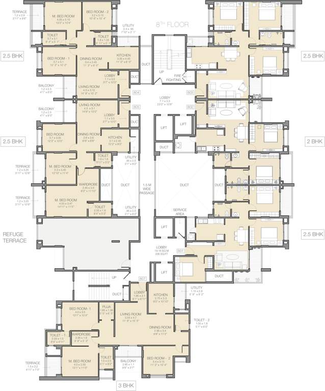 Images for Cluster Plan of Godrej Prana