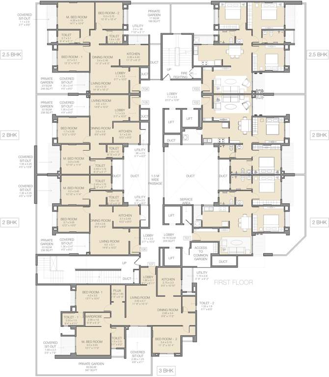Images for Cluster Plan of Godrej Prana