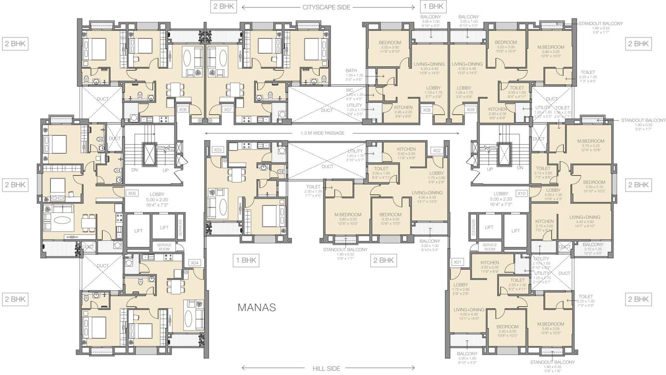 Images for Cluster Plan of Godrej Prana