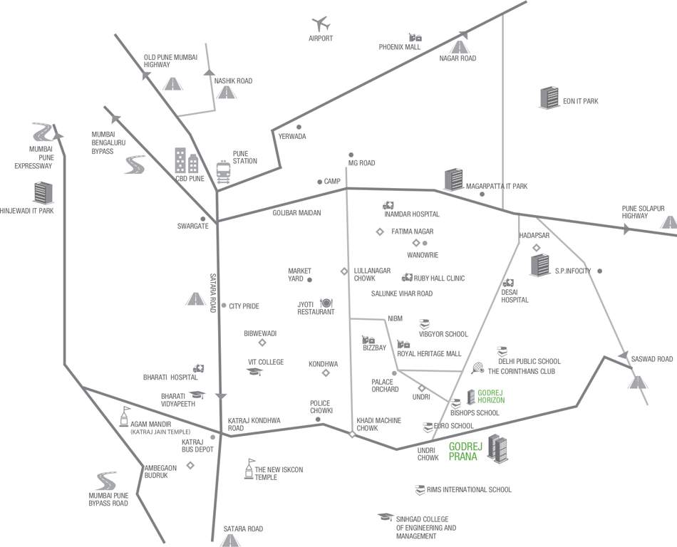 Images for Location Plan of Godrej Prana