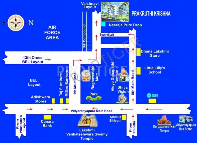 Images for Location Plan of Prakruthi Krishna