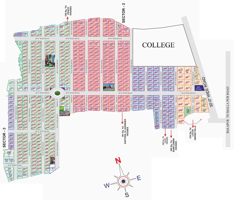  orchid residency Images for Layout Plan of Pride Orchid Residency