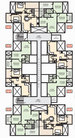  shruberry Tower 1 Cluster Plan