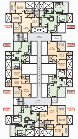  shruberry Tower 2 Cluster Plan