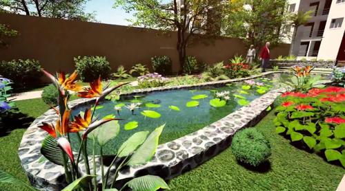  gold-edge-village Landscaped Gardens