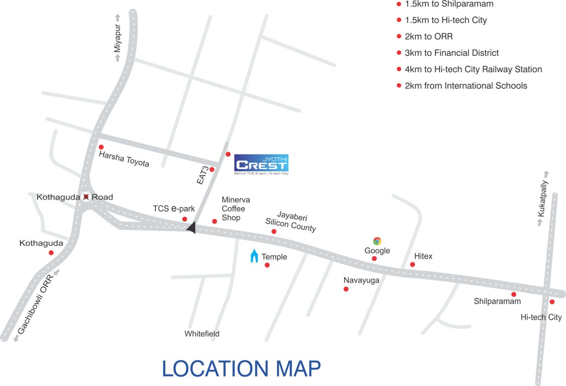 Images for Location Plan of Vamsiram Jyothi Crest