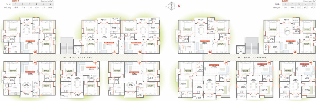 Images for Cluster Plan of Geetham Pride