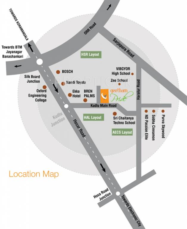 Images for Location Plan of Geetham Pride