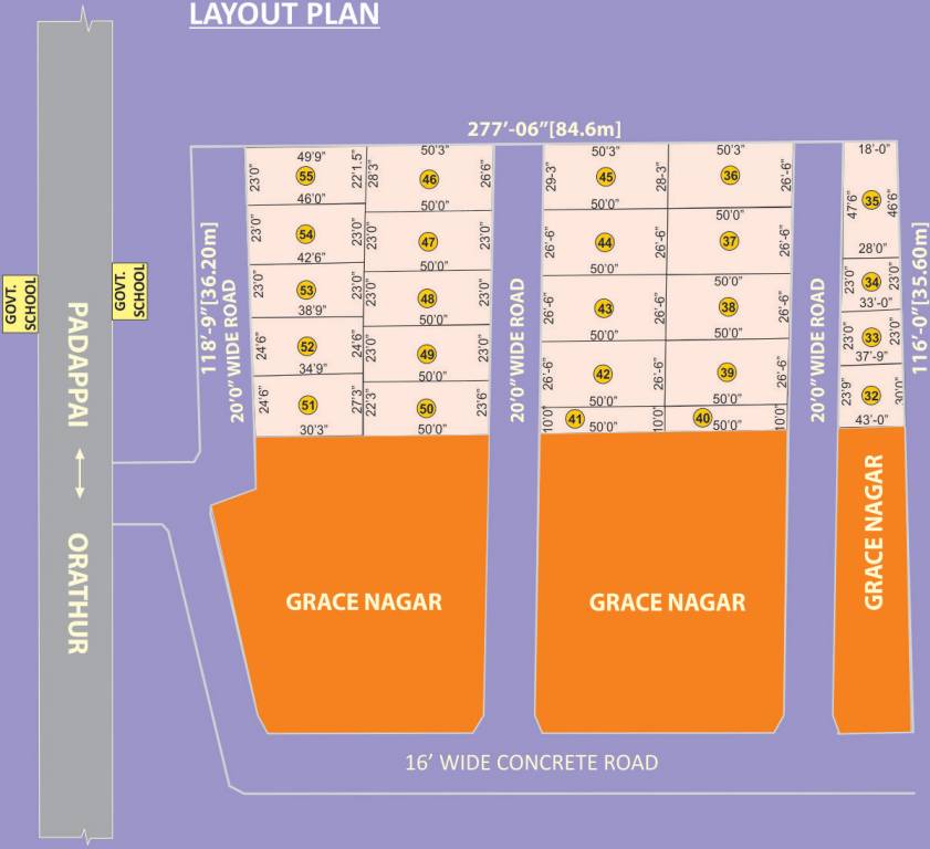 Images for Layout Plan of Vetri Grace Nagar Phase 2