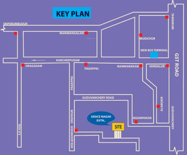 Images for Location Plan of Vetri Grace Nagar Phase 2