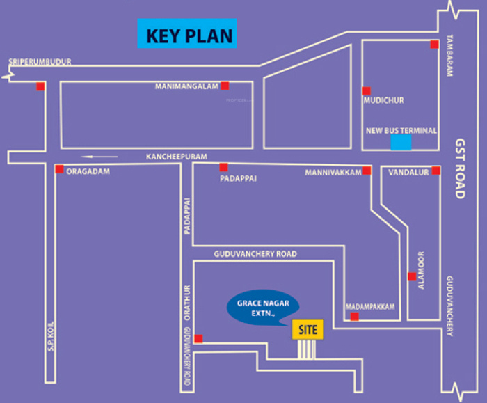 Images for Location Plan of Vetri Grace Nagar Phase 2