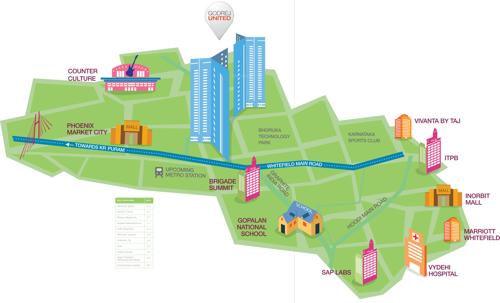  united Images for Location Plan of Godrej United