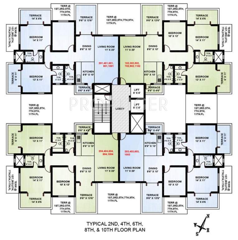 mandke advantage homes Images for Cluster Plan of Sudhir Mandke Advantage Homes