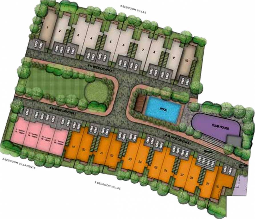 Images for Master Plan of Vaswani Walnut Creek Apartment