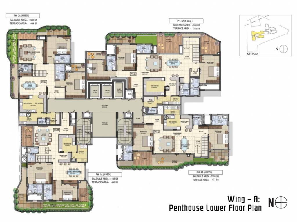  elina Wing A Cluster Plan