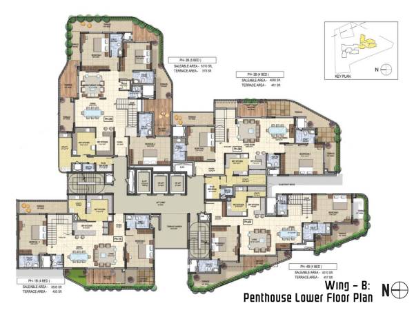 Wing B Cluster Plan elina Wing B Cluster Plan