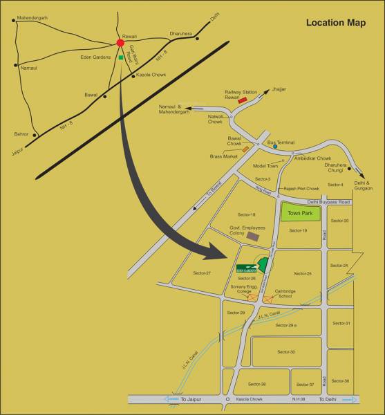 Location Plan eden-garden Location Plan