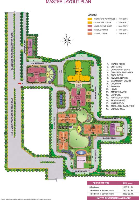 spa village Images for Master Plan of Omaxe Spa Village