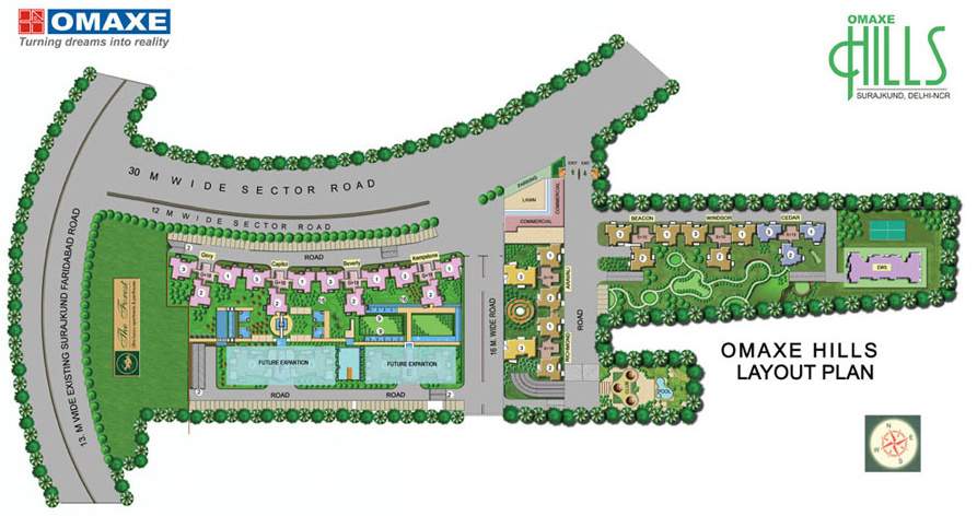  hills Images for Layout Plan of Omaxe Hills