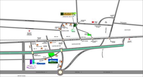  heights Images for Location Plan of Omaxe Heights