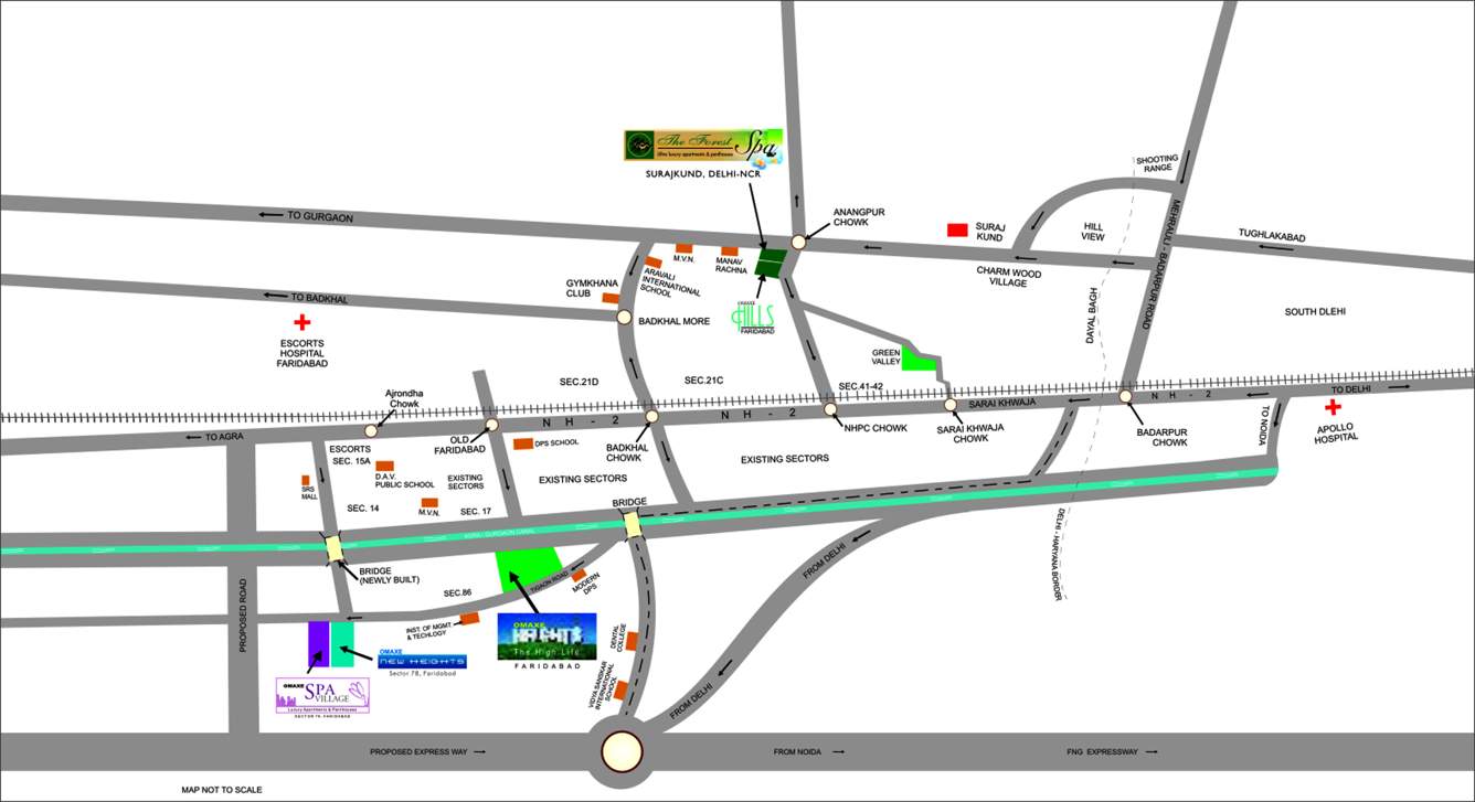  heights Images for Location Plan of Omaxe Heights