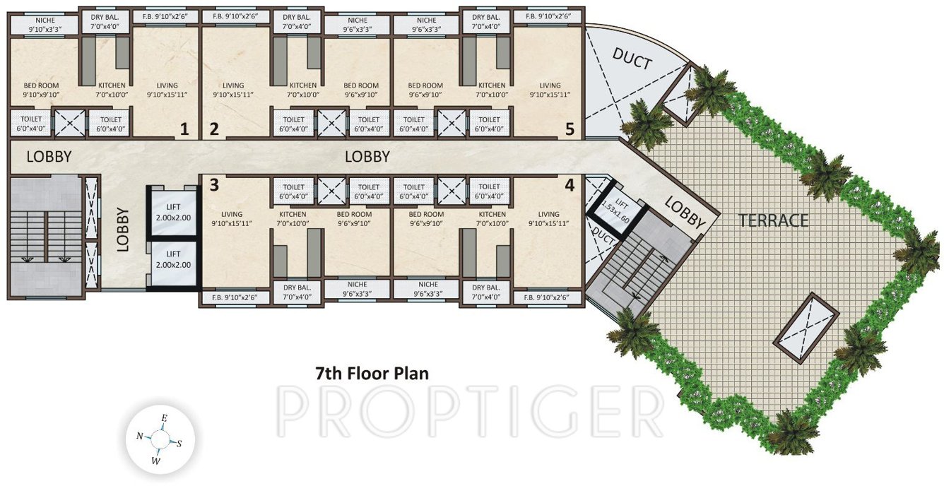 enclave Images for Cluster Plan of Siddharth Enclave