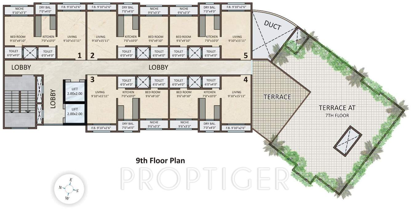 enclave Images for Cluster Plan of Siddharth Enclave