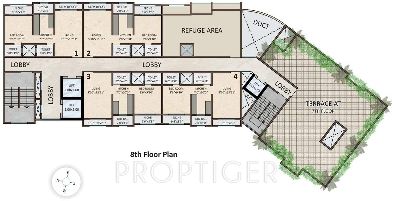 enclave Images for Cluster Plan of Siddharth Enclave