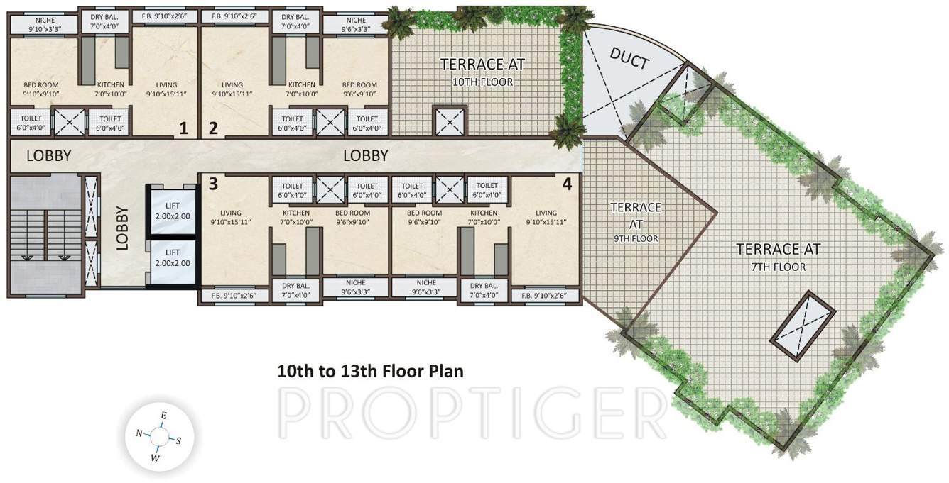 enclave Images for Cluster Plan of Siddharth Enclave