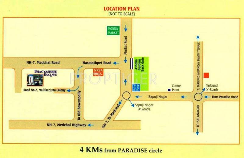 Images for Location Plan of Bhagyashree Builders Bhagyashree Residency
