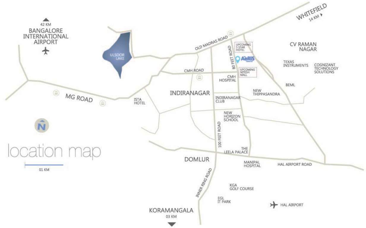  the aeris residences Images for Location Plan of Aratt The Aeris Residences