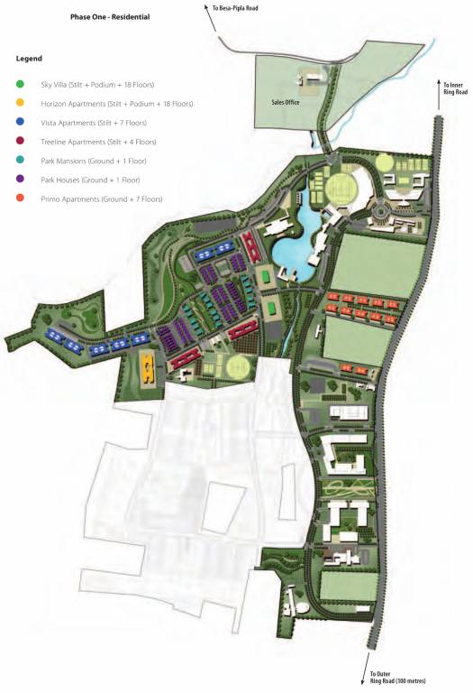 Images for Master Plan of Luxora Park Mansions