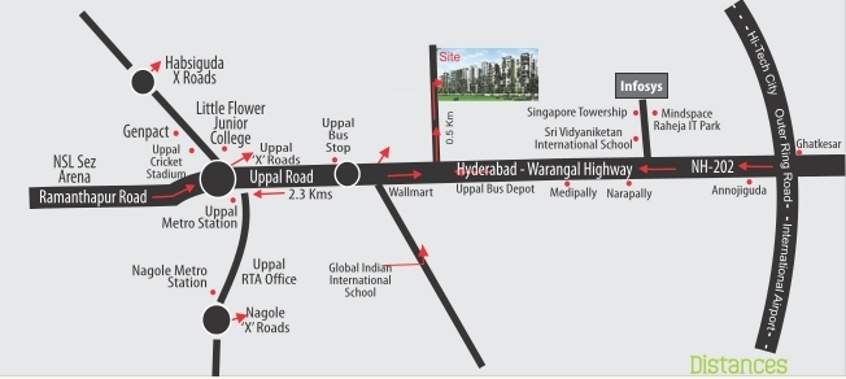  aakruthi township Images for Location Plan of Sai Pragathi Aakruthi Township